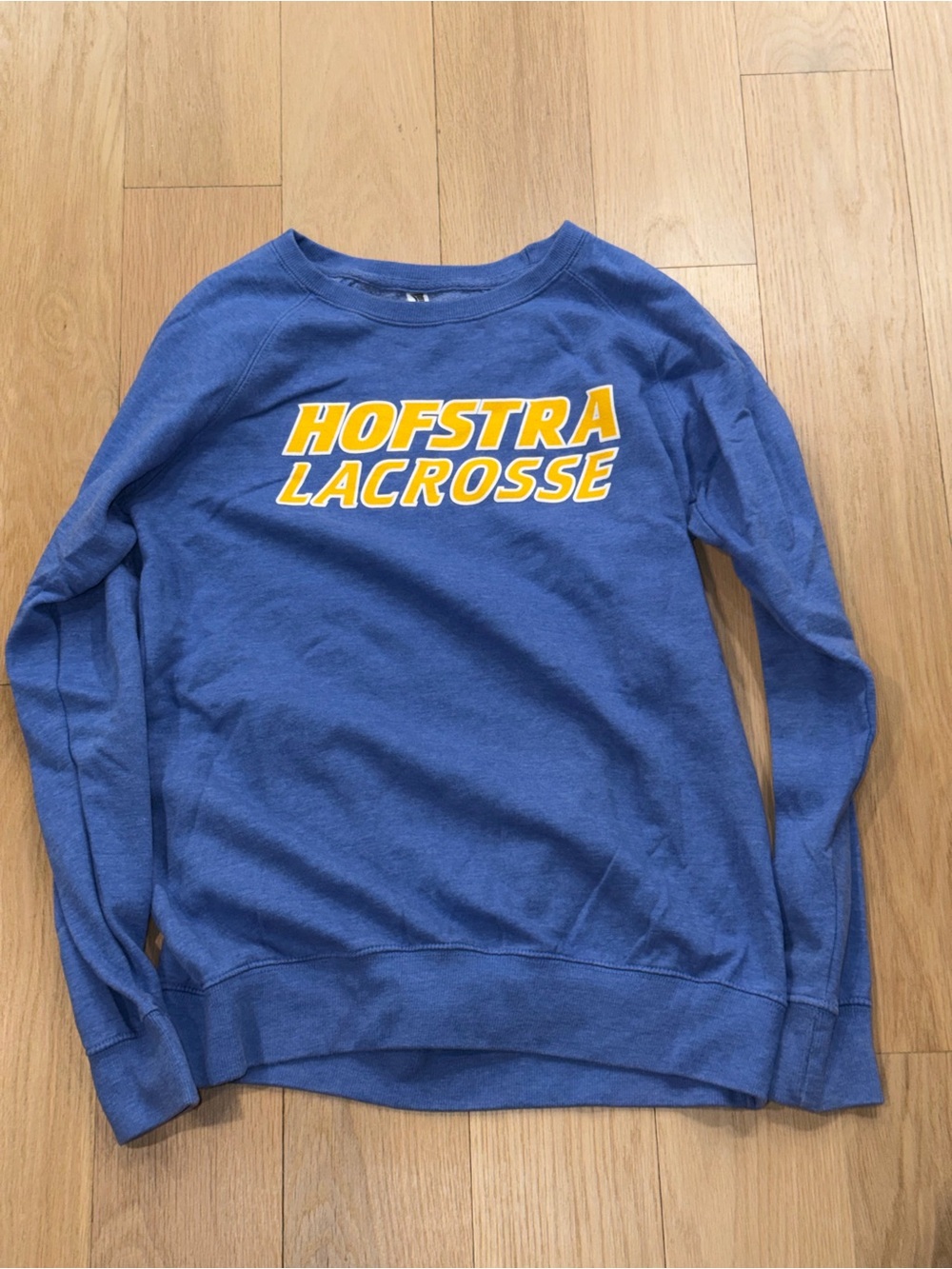 Women’s Hofstra Lacrosse Blue Crewneck Sweater Size Large